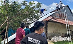 Xã Bình Phú đã khắc phục hậu quả do mưa dông