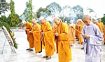 Ban Trị sự Giáo hội Phật giáo Việt Nam tỉnh Đồng Tháp viếng Nghĩa trang liệt sĩ tỉnh nhân kỷ niệm 27-7