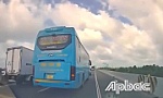 Xử phạt tài xế xe khách không giữ khoảng cách an toàn trên cao tốc