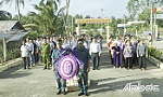 Xã Tân Thới họp mặt kỷ niệm 78 năm Ngày Thuơng binh - Liệt sĩ 27-7