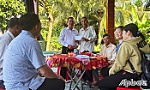Xã Đồng Sơn: Viếng bia Chiến thắng Đồng Sơn và thăm gia đình chính sách