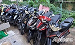 Tạm giữ hàng chục xe mô tô do 4 đối tượng trộm cắp tài sản, tiêu thụ tài sản do người khác phạm tội mà có