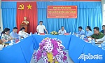 Phó Chủ tịch Thường trực UBND tỉnh Đồng Tháp Trần Văn Dũng làm việc với xã Bình Ninh