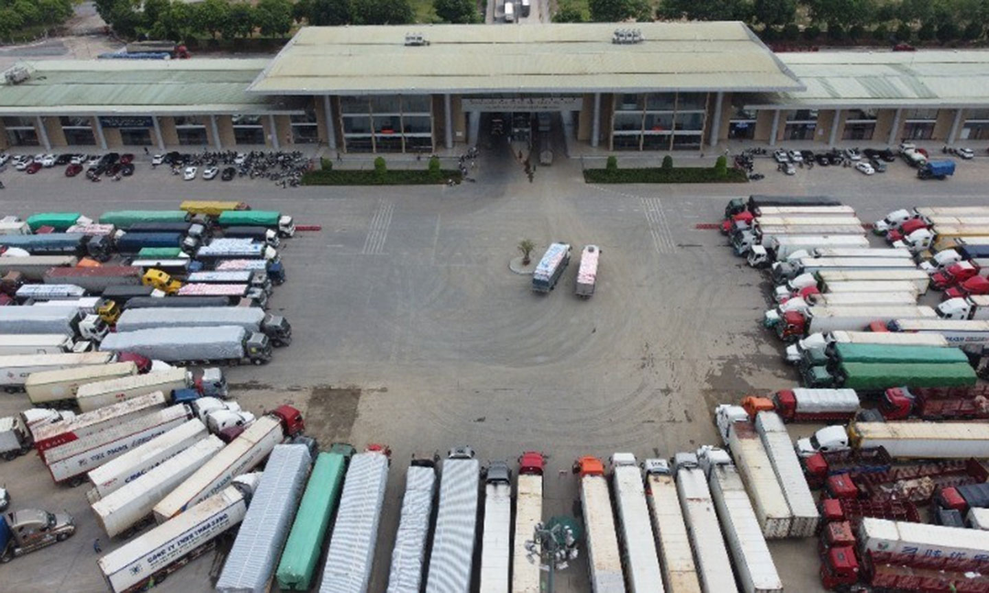 Agricultural exports via Kim Thanh border gate up in first half of 2025