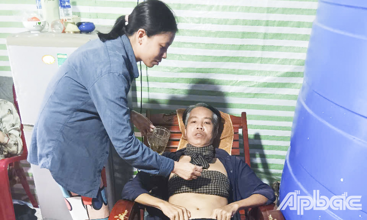 Một hoàn cảnh thương tâm, cần sự quan tâm, giúp đỡ