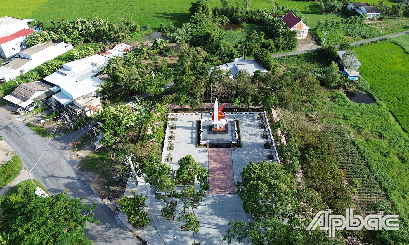 Hoàn thành Dự án Sửa chữa Khu di tích Bia lưu niệm căn cứ Tỉnh ủy Gò Công