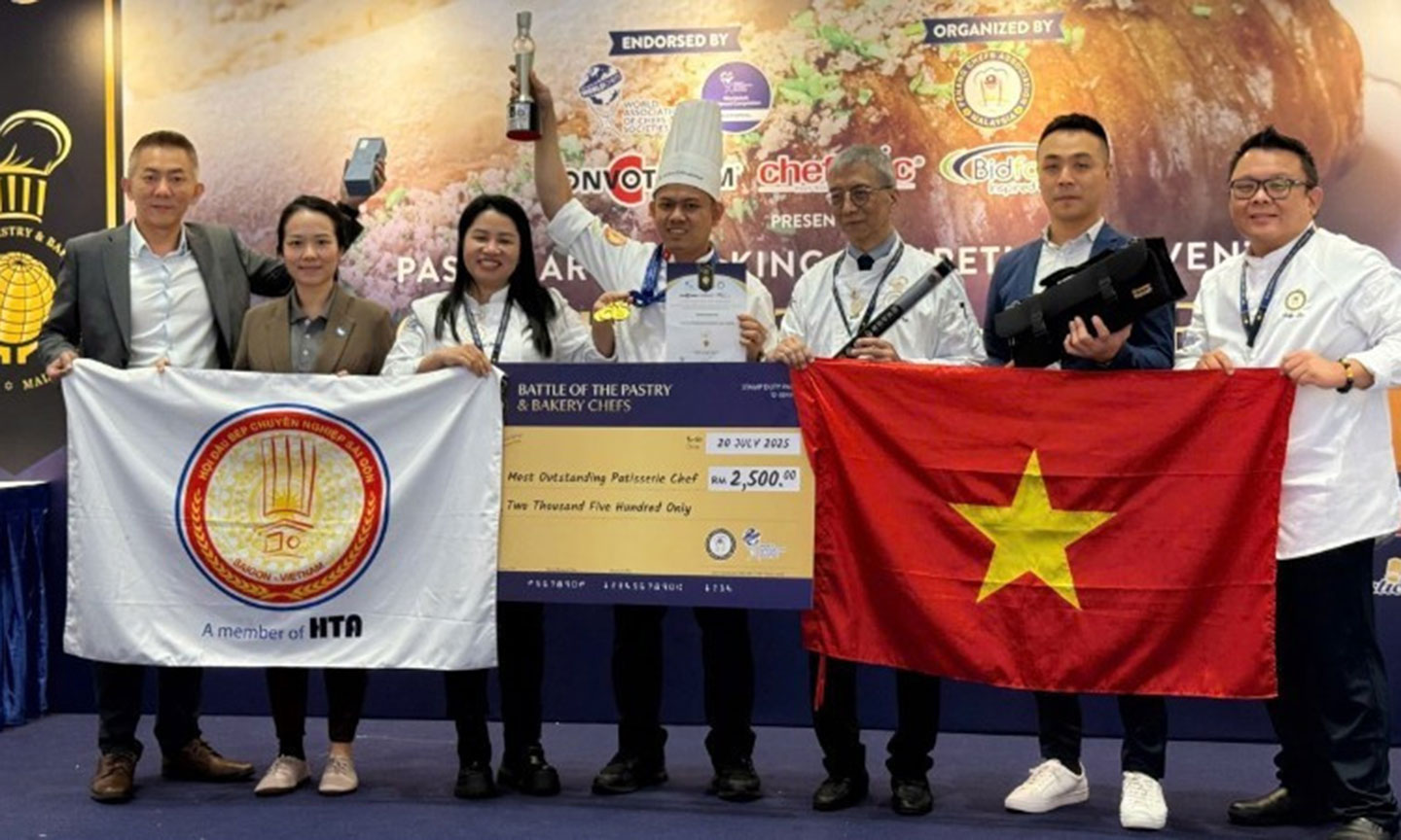 Viet Nam dominates at international pastry and bakery competition