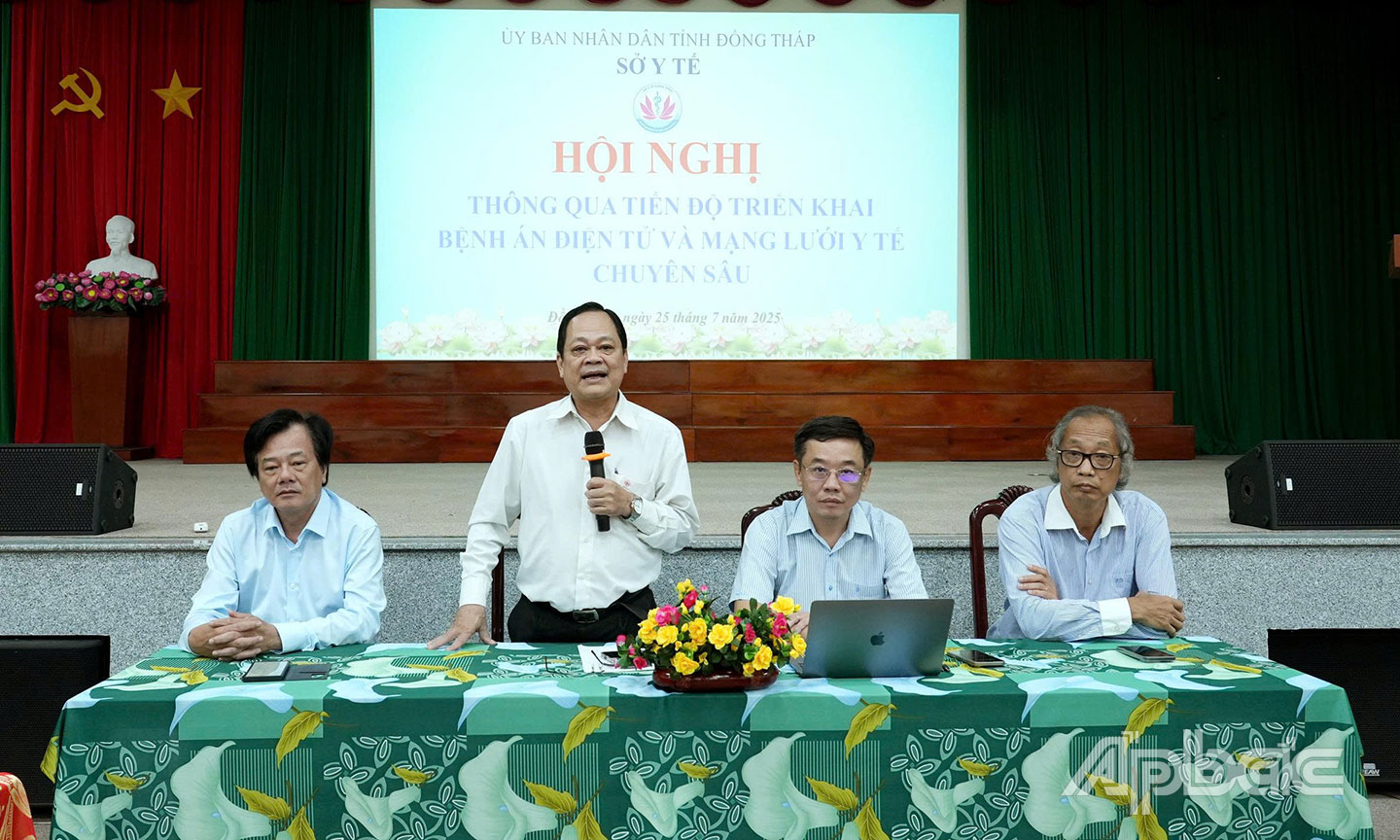 Ngành Y tế tỉnh Đồng Tháp đẩy mạnh thực hiện Bệnh án điện tử