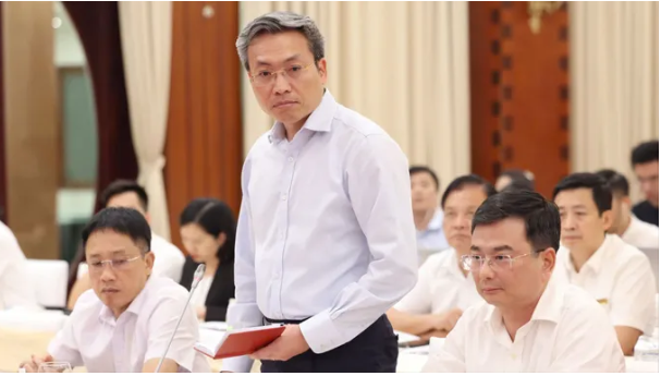Thiếu tướng Nguyễn Quốc Toản, Chánh Văn phòng, Người phát ngôn Bộ Công an. Ảnh: QUANG PHÚC