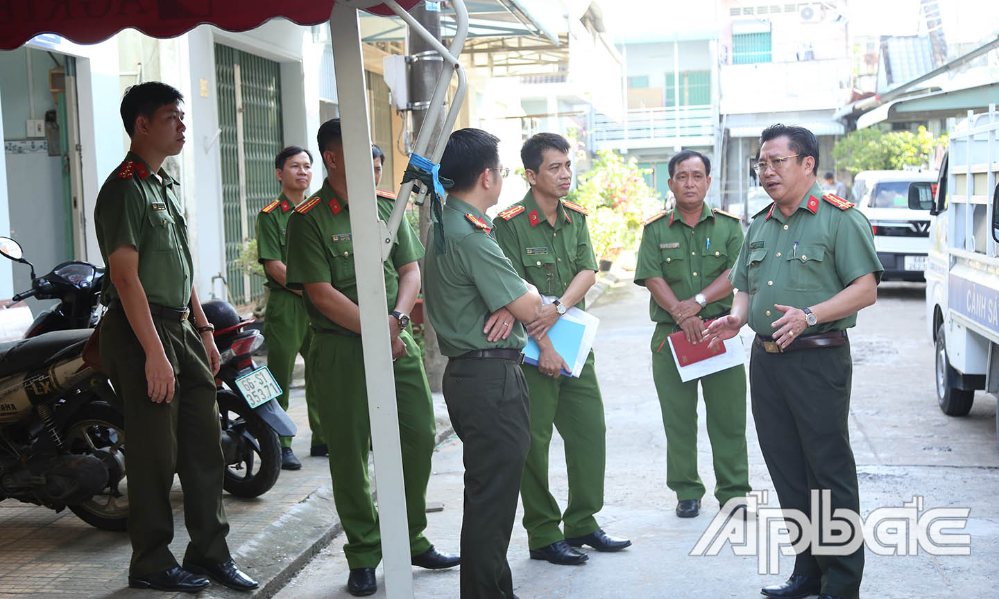 Kiểm tra địa điểm tiếp dân phường Sa Đéc.
