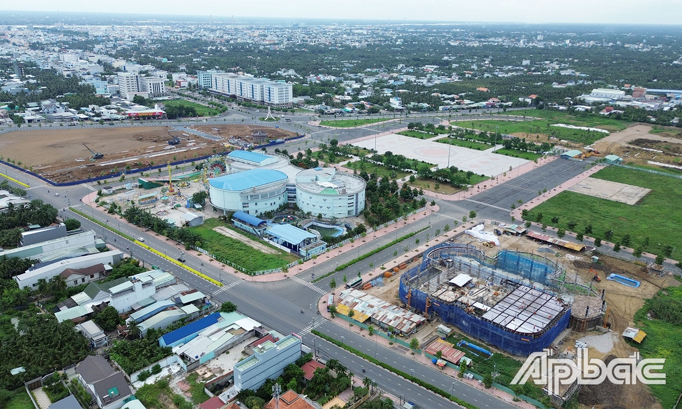 Dự án nhìn từ trên cao.