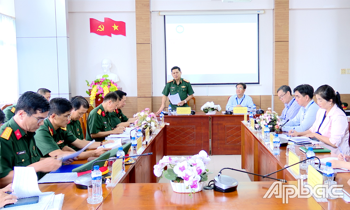 Quang cảnh buổi kiểm tra.