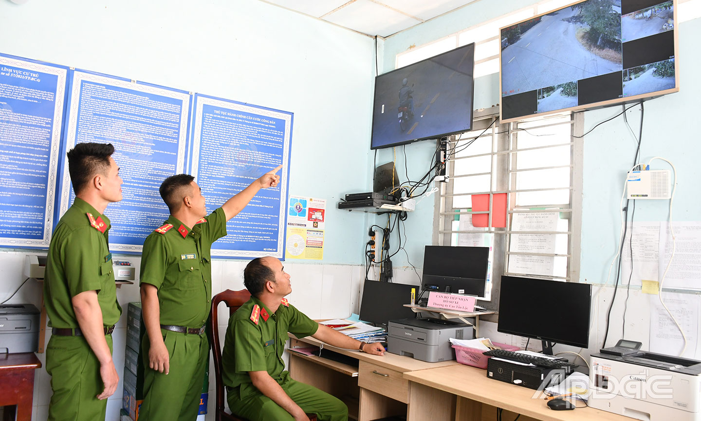 Mô hình “Camera phòng, chống tội phạm” - một giải pháp công nghệ hiệu quả góp phần giữ vững ANTT tại cơ sở. 