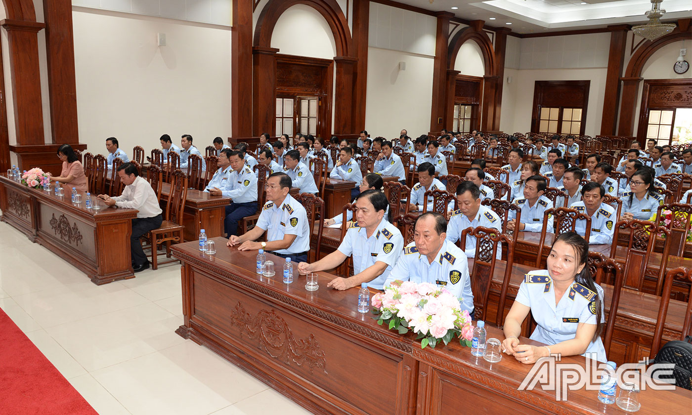 Quang cảnh Lễ công bố.