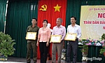 Xã Tân Hòa: Khen thưởng 13 tập thể, cá nhân trong phong trào Toàn dân bảo vệ an ninh Tổ quốc