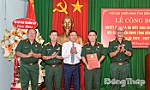 Công bố Quyết định thành lập Hội Cựu chiến binh tỉnh Đồng Tháp