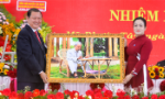 Đồng chí Nguyễn Hải Trâm dự Đại hội đại biểu Đảng bộ phường Mỹ Phước Tây