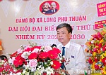 Đại hội Đảng bộ xã Long Phú Thuận lần thứ I: Đồng chí Lương Văn Phú được chỉ định giữ chức Bí thư