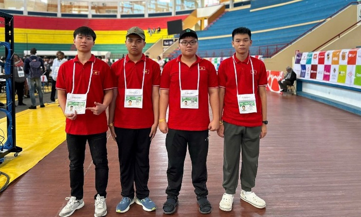 Học sinh Việt Nam đạt 4 huy chương Olympic Tin học quốc tế năm 2025