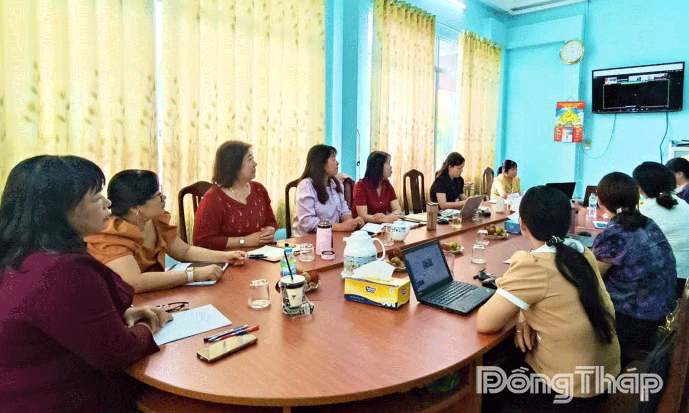 Hội LHPN tỉnh Đồng Tháp: Tăng cường năng lực chuyển đổi số cho đội ngũ Chủ tịch Hội Phụ nữ cơ sở