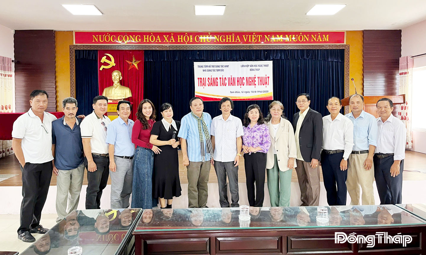 15 văn nghệ sĩ tham dự Trại sáng tác văn học nghệ thuật tại Tam Đảo