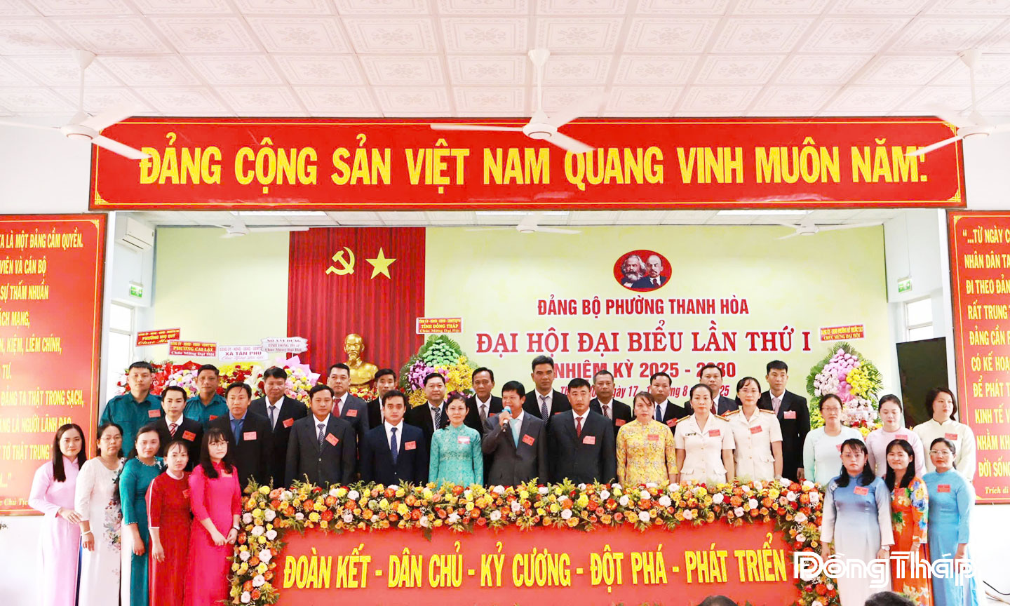 Đại hội Đảng bộ phường Thanh Hòa: Xác định 2 khâu đột phá và 4 nhóm nhiệm vụ, giải pháp trọng tâm