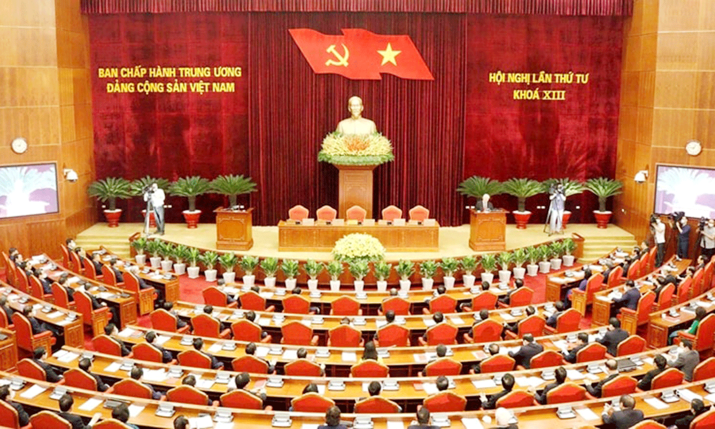 (1)	Hội nghị Trung ương 4 khóa XIII đã ban hành Kết luận số 21-KL/TW bổ sung các giải pháp cụ thể hơn về xây dựng Đảng trong sạch, vững mạnh về đạo đức trong giai đoạn mới_ Ảnh: Tư liệu