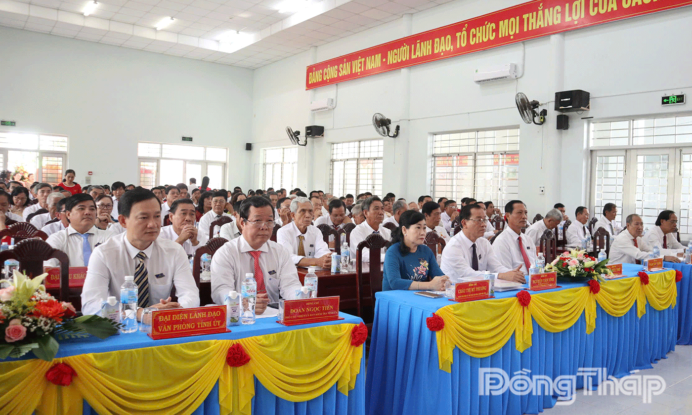 Đại biểu tham dự Đại hội.