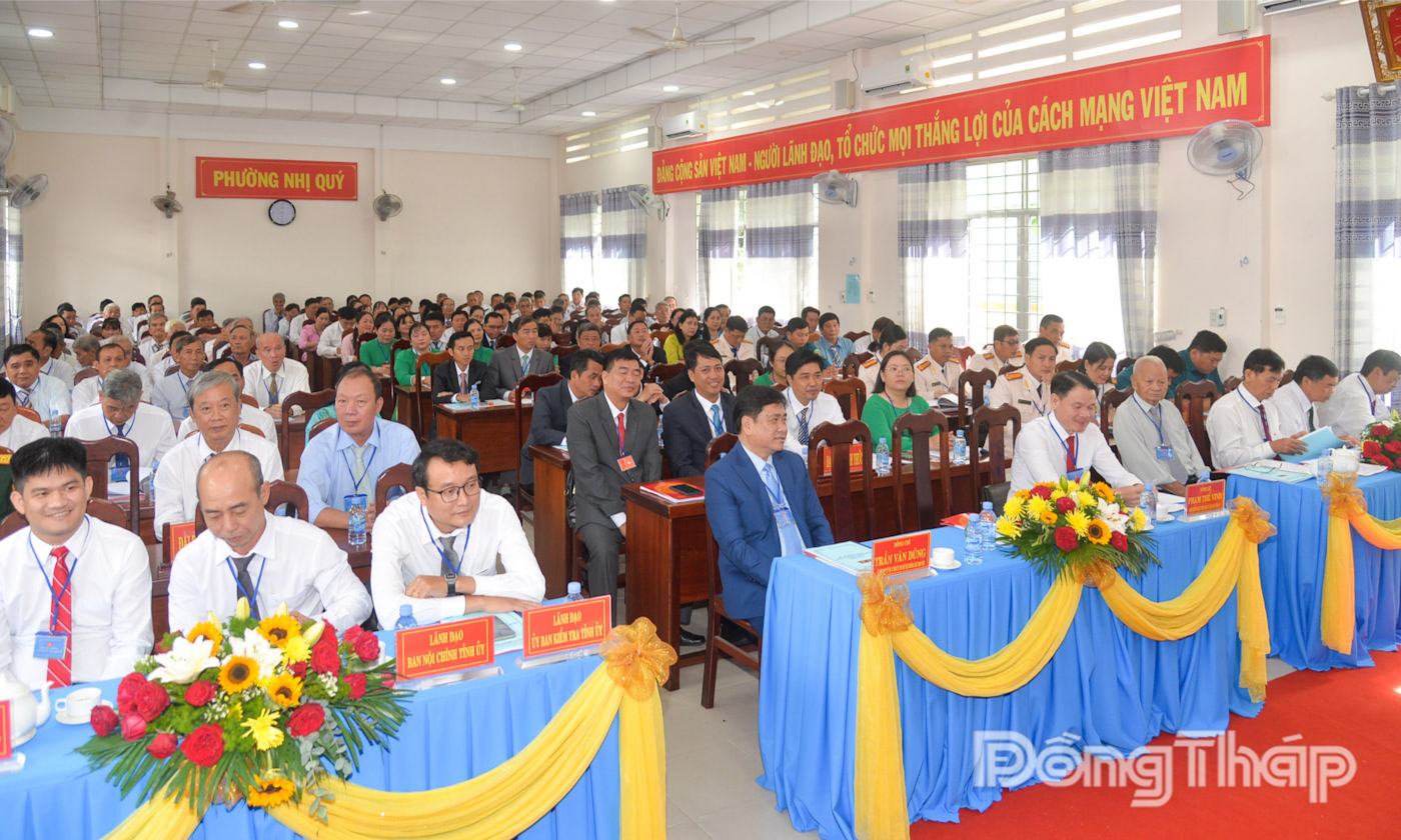 Đại biểu tham dự Đại hội.