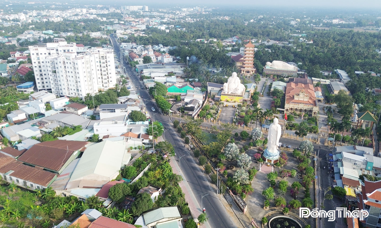Mỹ Phong đang tập trung khai thác các điểm du lịch tâm linh, gắn phát triển nông nghiệp với phát triển du lịch.