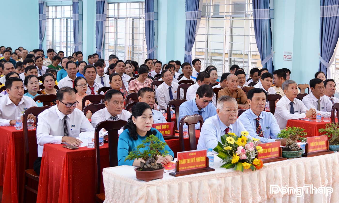 Các đại biểu tham dự Đại hội.