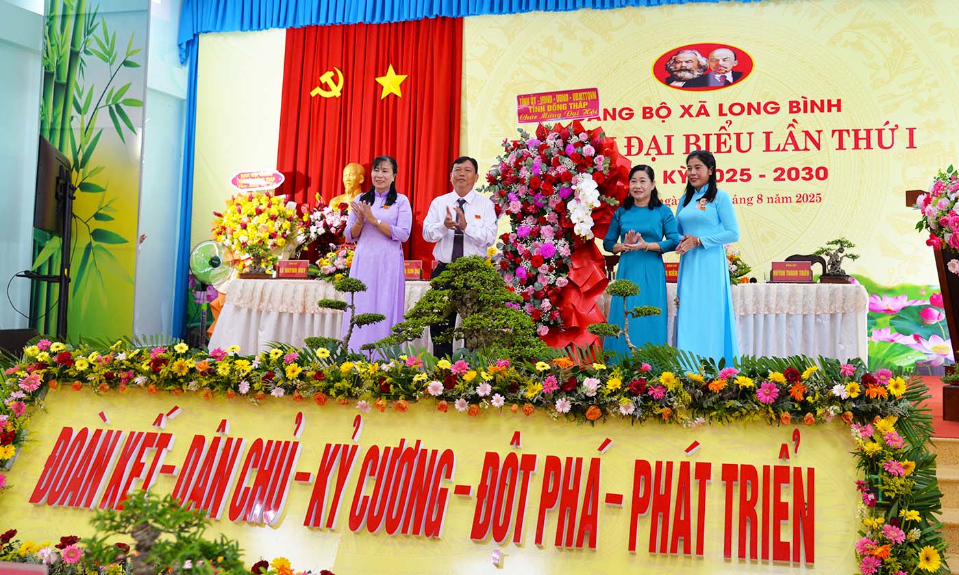 Đồng chí Châu Thị Mỹ Phương, Phó Bí thư Tỉnh ủy, Chủ tịch HĐND tỉnh Đồng Tháp 