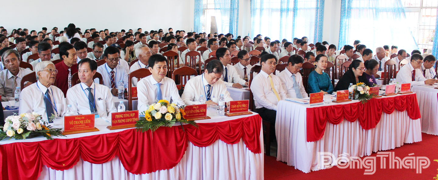 Đại biểu dự Đại hội.