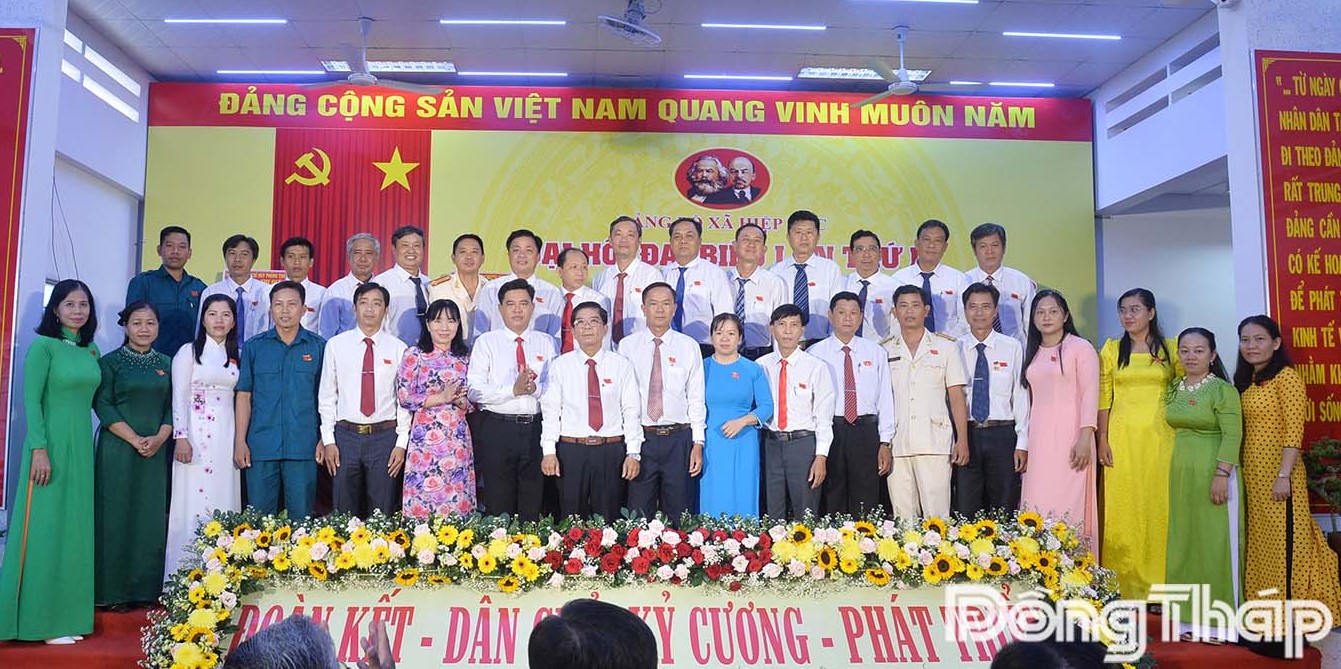 Ban Chấp hành Đảng bộ xã Hiệp Đức nhiệm kỳ 2025 - 2030 có 33 đồng chí.